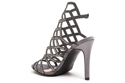 Diamant-Steine Sandale High Heels